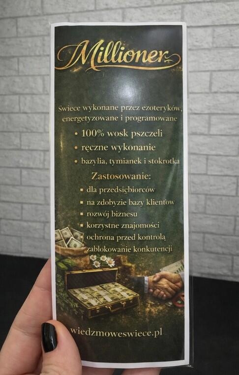 Wiedźmie Świece Rytualne - Milioner - Biznes i Pomyślność (2)