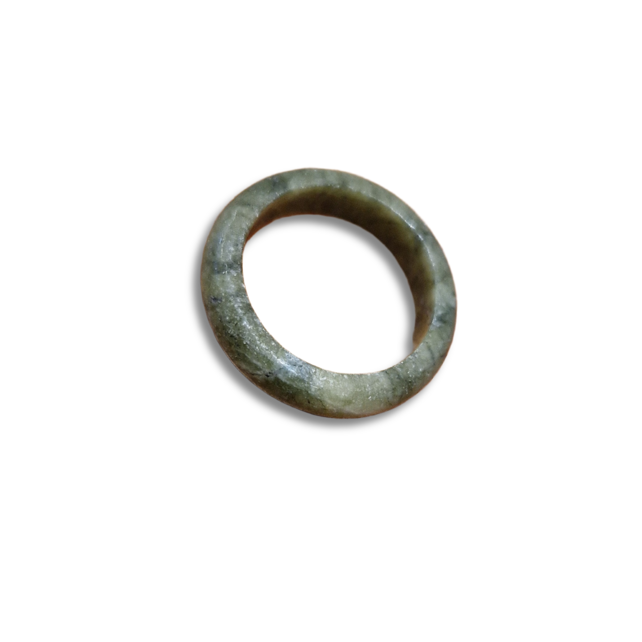 Pierścionek z serpentynitu - 20 mm